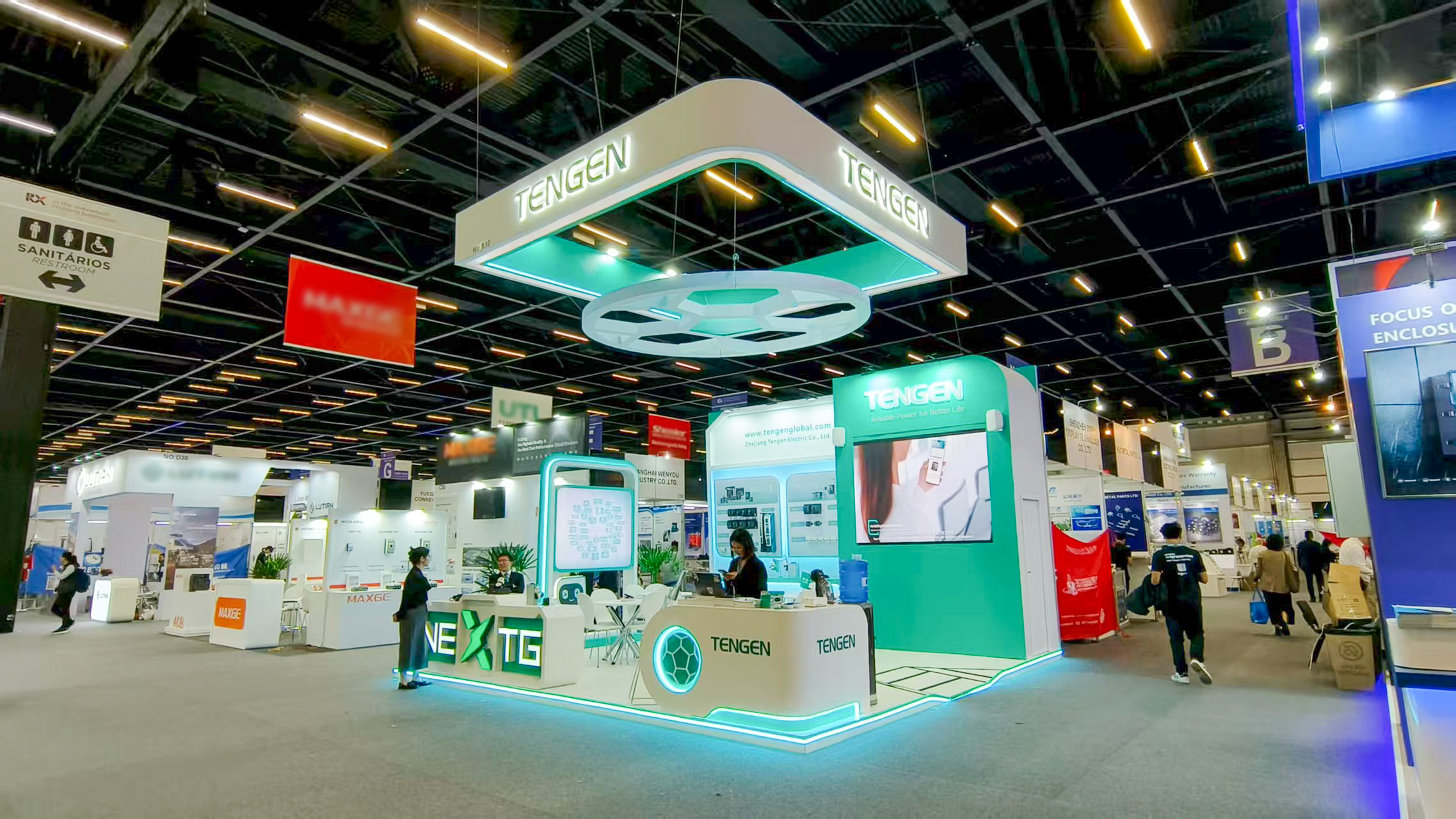 闪耀拉美丨w66给利老牌亮相FIEE巴西国际电力展